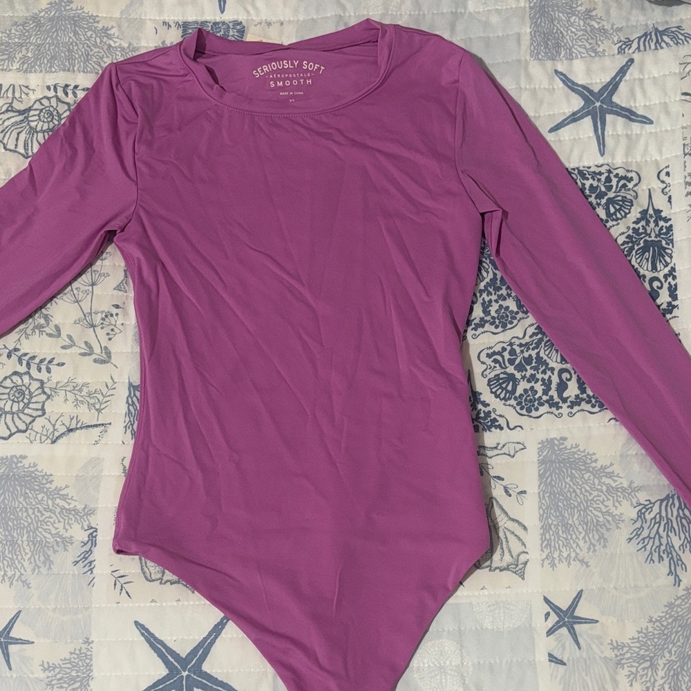 Aeropostale Seriously Soft Lavender Top